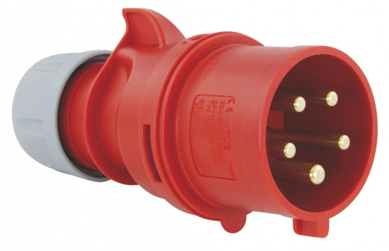 Obrázek z Vidlice 400 V/16A 5-Kolík 